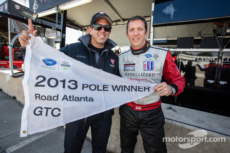 Flying Lizard on pole at Petit Le Mans