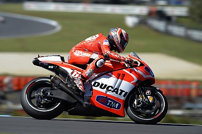 Row three for Ducati Team at Phillip Island