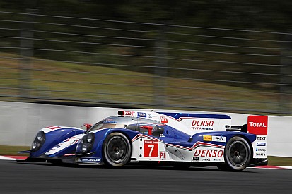 Toyota Racing in the fight at Fuji