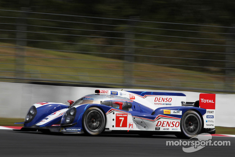 Toyota Racing in the fight at Fuji