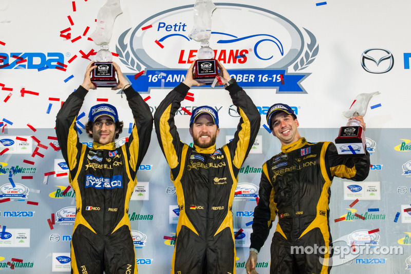 Rebellion Racing repeats at Petit Le Mans, captures ALMS finale