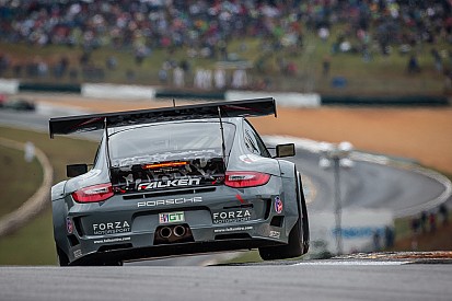Team Falken Tire Porsche 911 GT3 RSR scores GT win at final ALMS Petit Le Mans