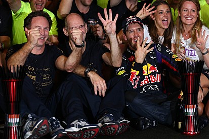 Infiniti Red Bull Racing makes history by claiming the quadruple double
