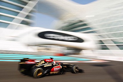 Lotus demonstrated strong potential on practice for the Abu Dhabi GP