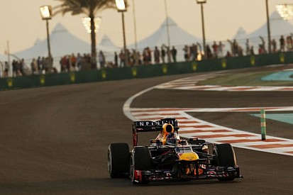 Vettel marks fourth title with gold helmet