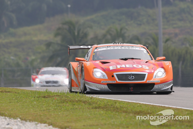 Eneos Sustina SC430 wins its first pole position of the season at the Twin Ring Motegi