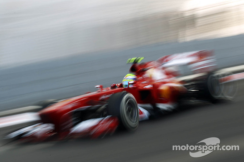 Abu Dhabi GP - Fourth row for Massa, sixth for Alonso