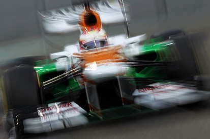 Di Resta and Sutil qualify in 12th and 18th places respectively at the Yas Marina Circuit