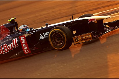 Toro Rosso's Ricciardo is top ten on qualifying for the Abu Dhabi GP
