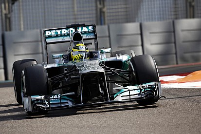 Podium for Mercedes' Rosberg at Abu Dhabi