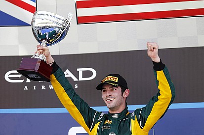 Alexander Rossi GP2 pole and win in Abu Dhabi