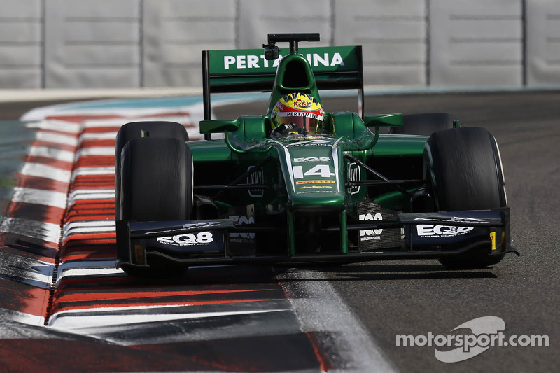 Rio Haryanto quickest on day 2 test at Yas Marina circuit