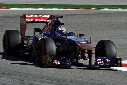 Just 20 laps for Toro Rosso's Kvyat on Friday practice for the US GP