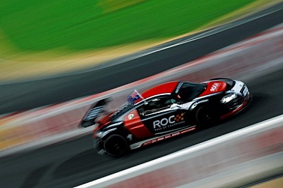 Audi R8 LMS cars ready for the 2013 Race of Champions
