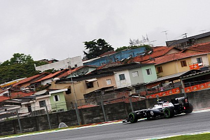 Williams trying the best set-up for tomorrow's Brazilian GP qualifying