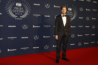 Vettel and Red Bull Racing take their championship awards in Paris