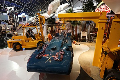 Sir Malcolm Campbell’s Bluebird V Back Home at Daytona International Speedway