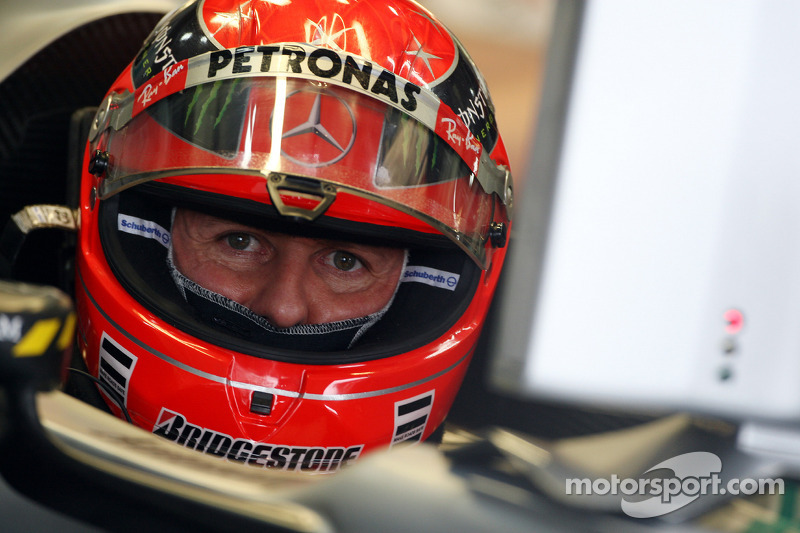 Fellow drivers express their support for Schumacher on social media