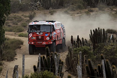 Aleš Loprais closing in on Dakar podium