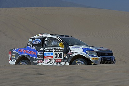 Strong show from Argentine Alvarez in arid Atacama by Team Ford Racing