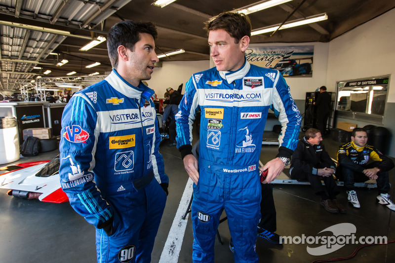Richard Westbrook turned the fastest lap in Thursday’s opening practice