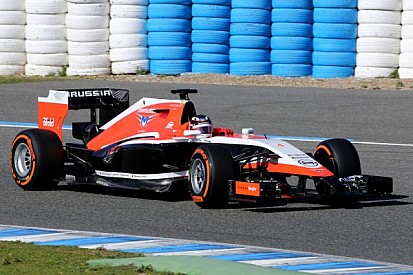 Marussia MR03 uncovered