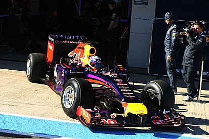 Mechanical issue on 4th day of testing for Red Bull Racing