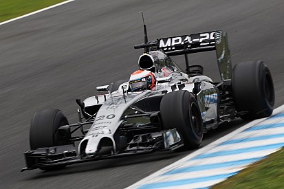 McLaren Magnussen got his first full day at Jerez