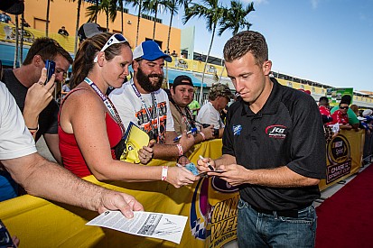 AJ Allmendinger talks about the difference between open wheel cars and stock cars