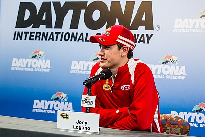 Joey Logano press conference at Daytona Media Day