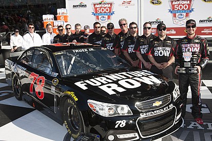Fast car cools Truex’s anxiety level