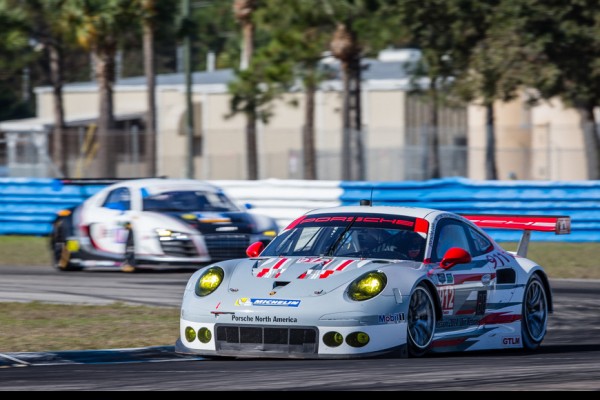 Porsche leads opening GTLM testing at Sebring