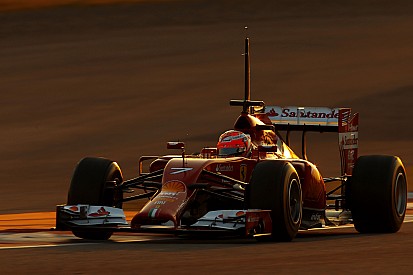 Third day of testing for Ferrari at the Sakhir with Raikkonen doing a good number of laps
