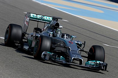 Rosberg finishes first Bahrain test on top