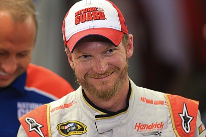 Dale Earnhardt Jr. says the lead is the place to be on Sunday