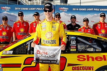 Penske sweeps front row again