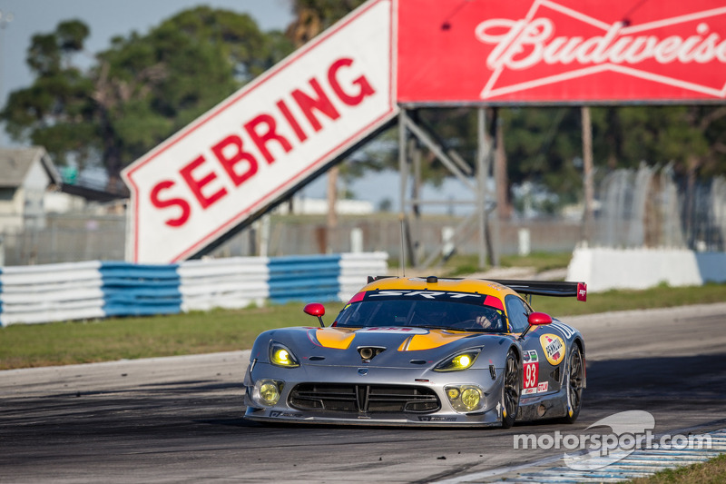Sebring: SRT Motorsports pre-race release