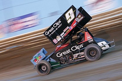 Pittman surges to his first World of Outlaws victory of season