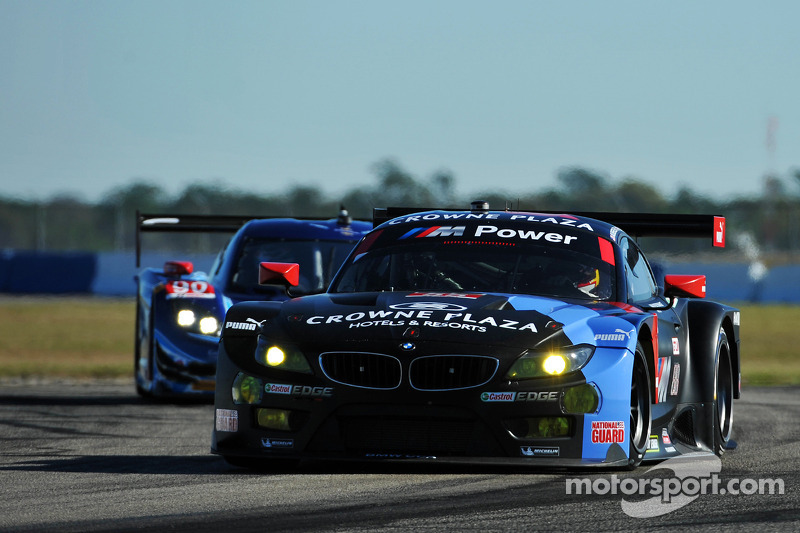 BMW Team RLL races in P3 and P10 at 12 Hours of Sebring mid-point
