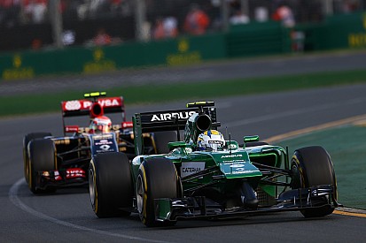 Caterham F1 team failed to finish at Melbourne