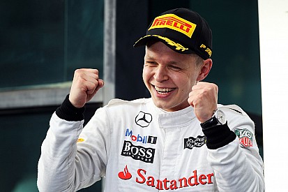Podium finish by Kevin for McLaren Mercedes in Australian GP