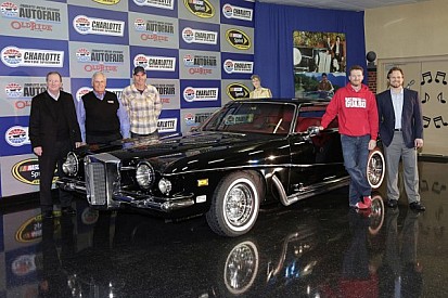 Dale Earnhardt Jr. drives iconic Elvis car ahead of AutoFair
