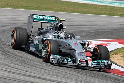 Rosberg, Mercedes quick in blazing Friday practice