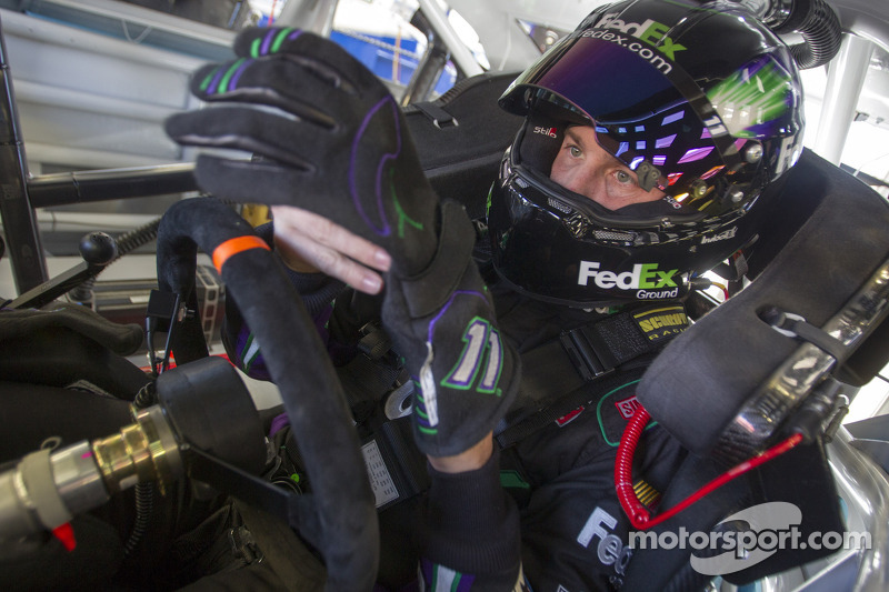 Denny Hamlin: 'I don't know why people question who I am'