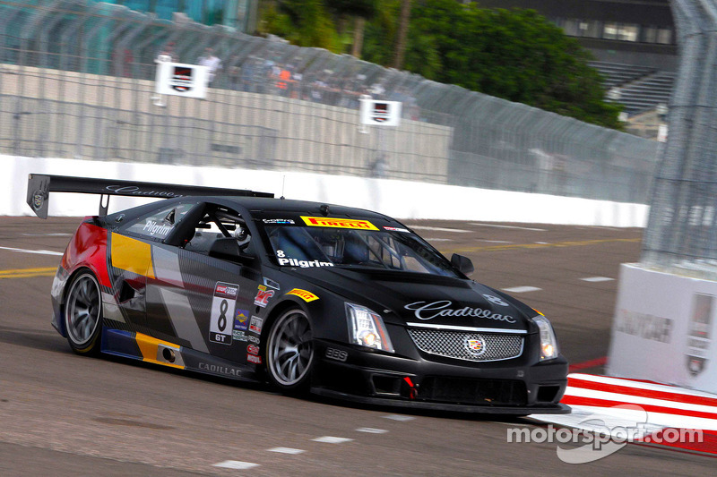 Team Cadillac second at St. Pete World Challenge opener
