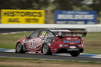 Fabian Coulthard's podium chances ruined by penalty at Winton 400