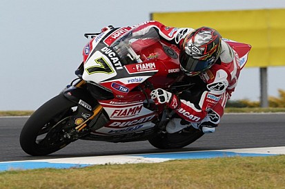 Top five for the Ducati Superbike Team in first practice sessions at Aragon