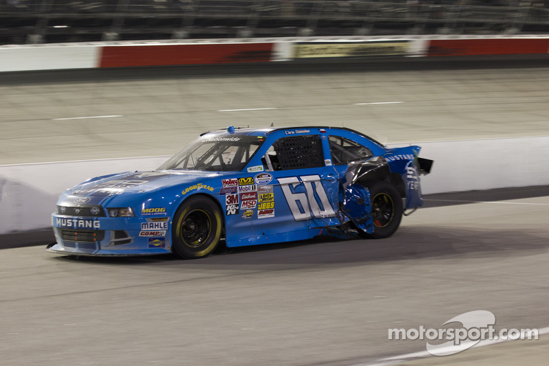 Mid-race accident spoils Buescher’s strong performance in Darlington