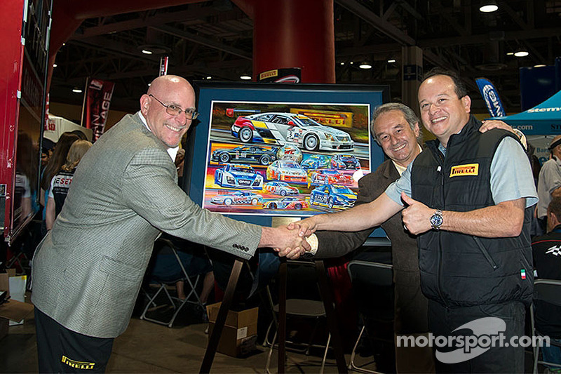 Scott Bove, Hector Cademartori and Rafael Navarro unveil the 25th anniversary poster of the series