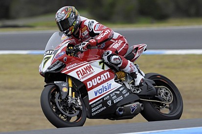A bittersweet day for the Ducati Superbike Team at Motorland Aragon